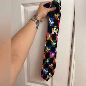 Vintage 90s Disney Mickey Mouse silk tie
